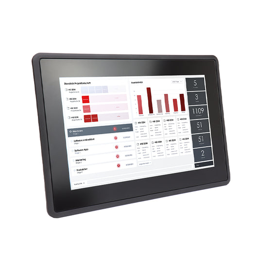 Multitouch Display - Ethernet, 2G/3G, CAN, RFID, USB