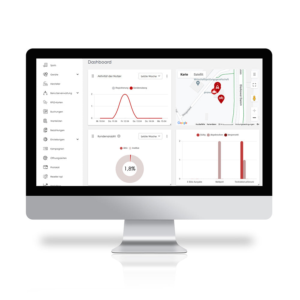 IoT-Portal / Buchungssystem obALu