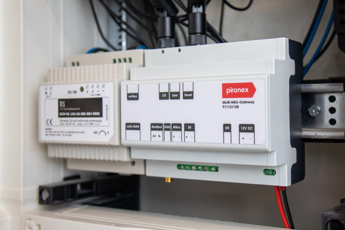 Hutschienen Multi Energy Gateway - digitaler Heizungskeller