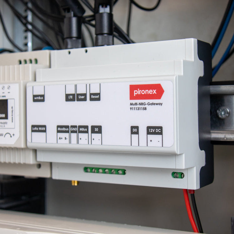 Hutschienen Multi Energy Gateway - digitaler Heizungskeller
