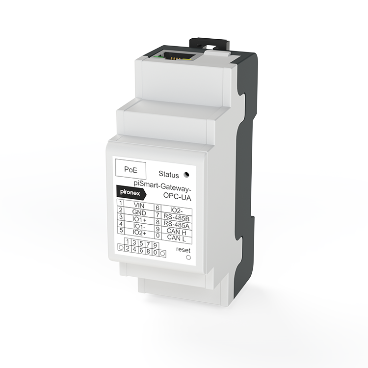 OPC-UA Gateway Hutschiene - Ethernet & CAN