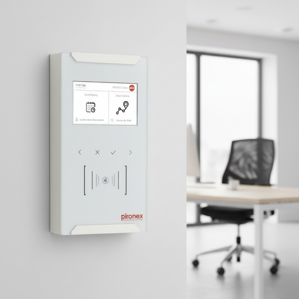 Multifunktionsterminal für Daten- und Zeiterfassung, Zutrittskontrolle